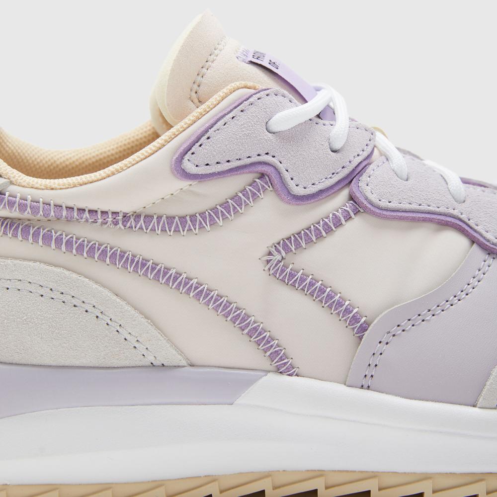 Buty Diadora Jolly Logo 501.178621-C0692 - beżowo-fioletowe