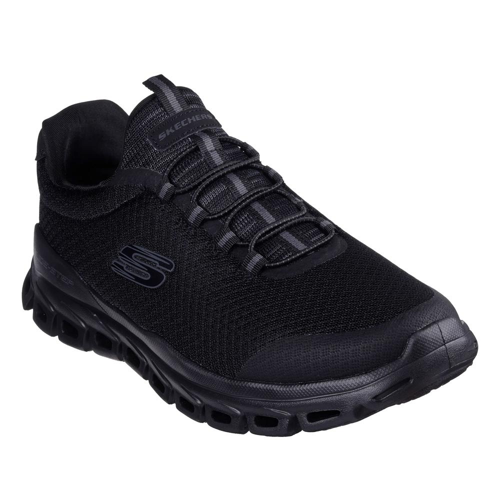 Buty męskie Skechers Glide-Step Sylo 233012BBK - czarne