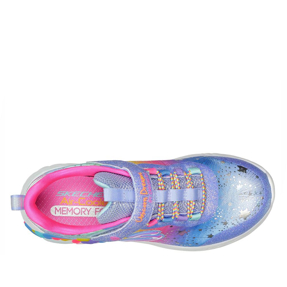 Buty Skechers S Lights Unicorn Dreams 302311LBLMT - multikolor