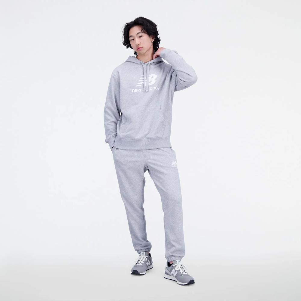 Bluza New Balance MT31537AG - szara