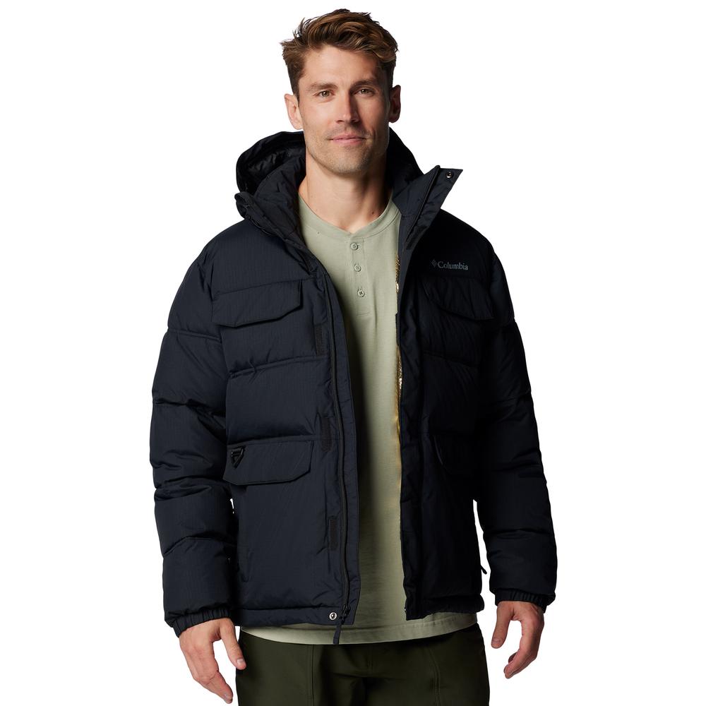 Kurtka męska Columbia Landroamer Hooded Puffer 2088081010 - czarna