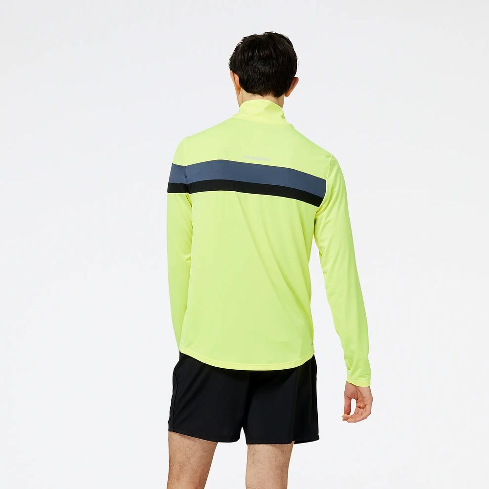 Bluza New Balance MT23227CSN - żółta