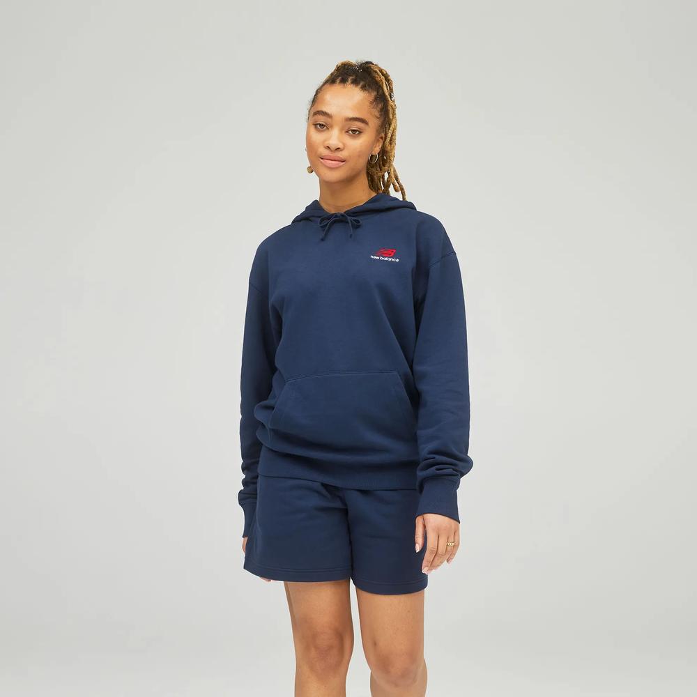 Bluza New Balance UT21500NGO - granatowa