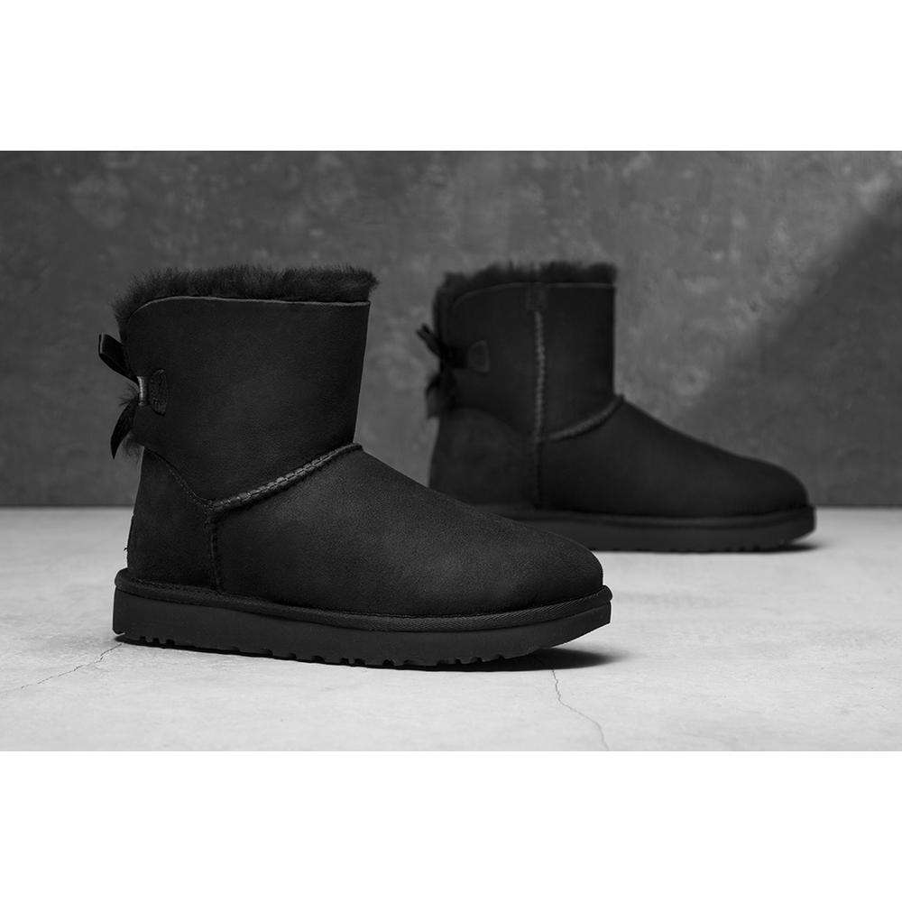 UGG W MINI BAILEY BOW II > 1016501 BLACK