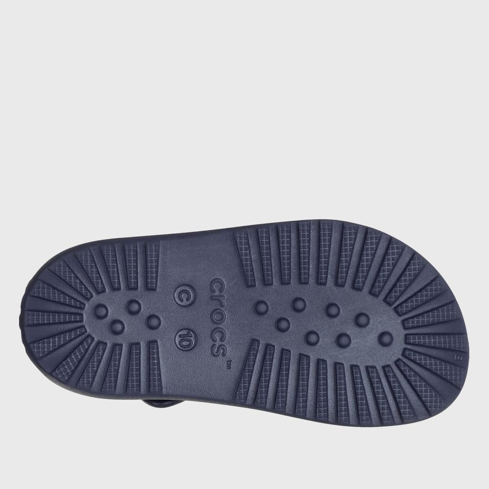 Sandały dziecięce Crocs Classic Fisherman Sandal 210626-410 - granatowe