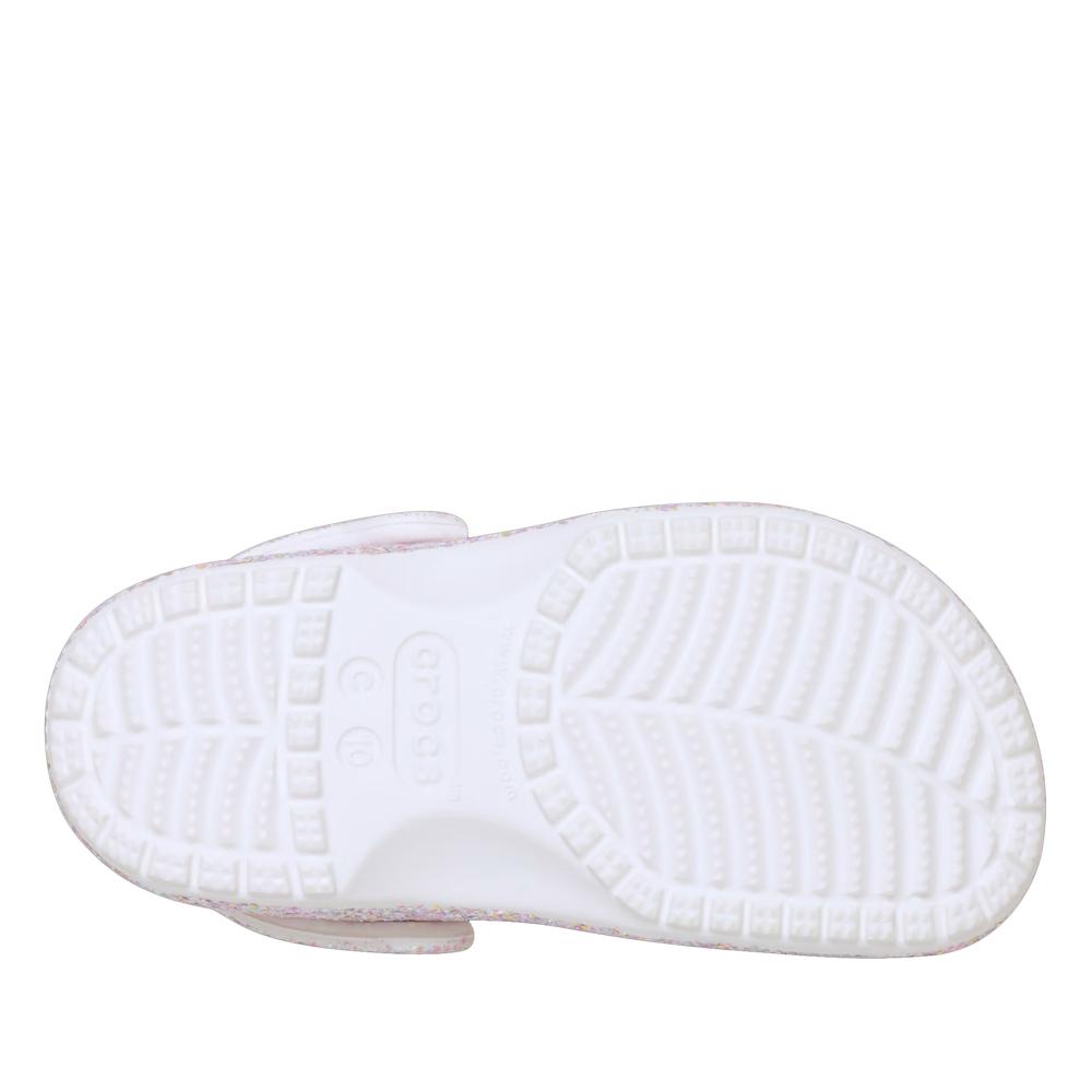 Klapki dziecięce Crocs Classic Fantasy Glitter Clog 212562-100 - multikolor