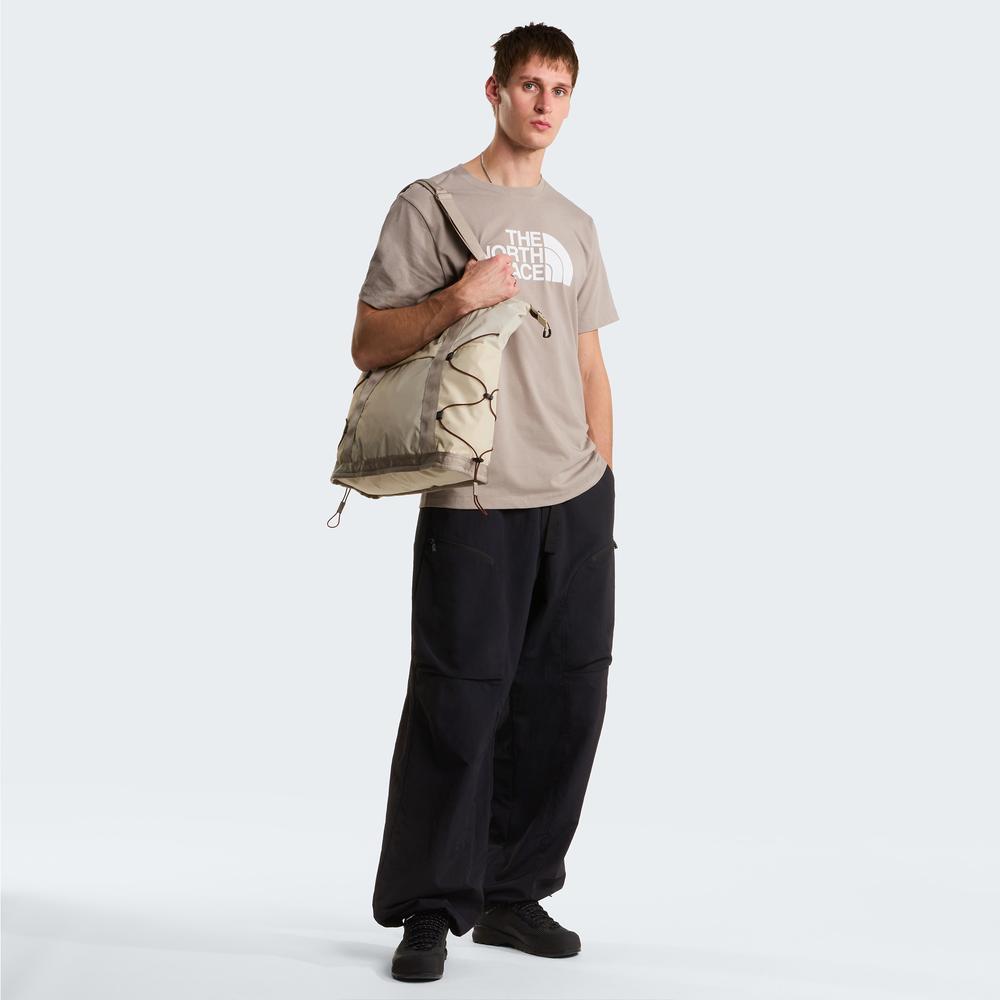 Koszulka męska The North Face Evolution Half Dome 0A8B6J2MB1 - beżowa