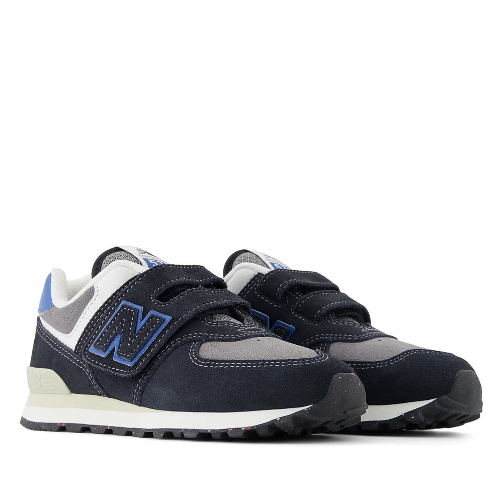 Buty dziecięce New Balance PV574QRB - czarne