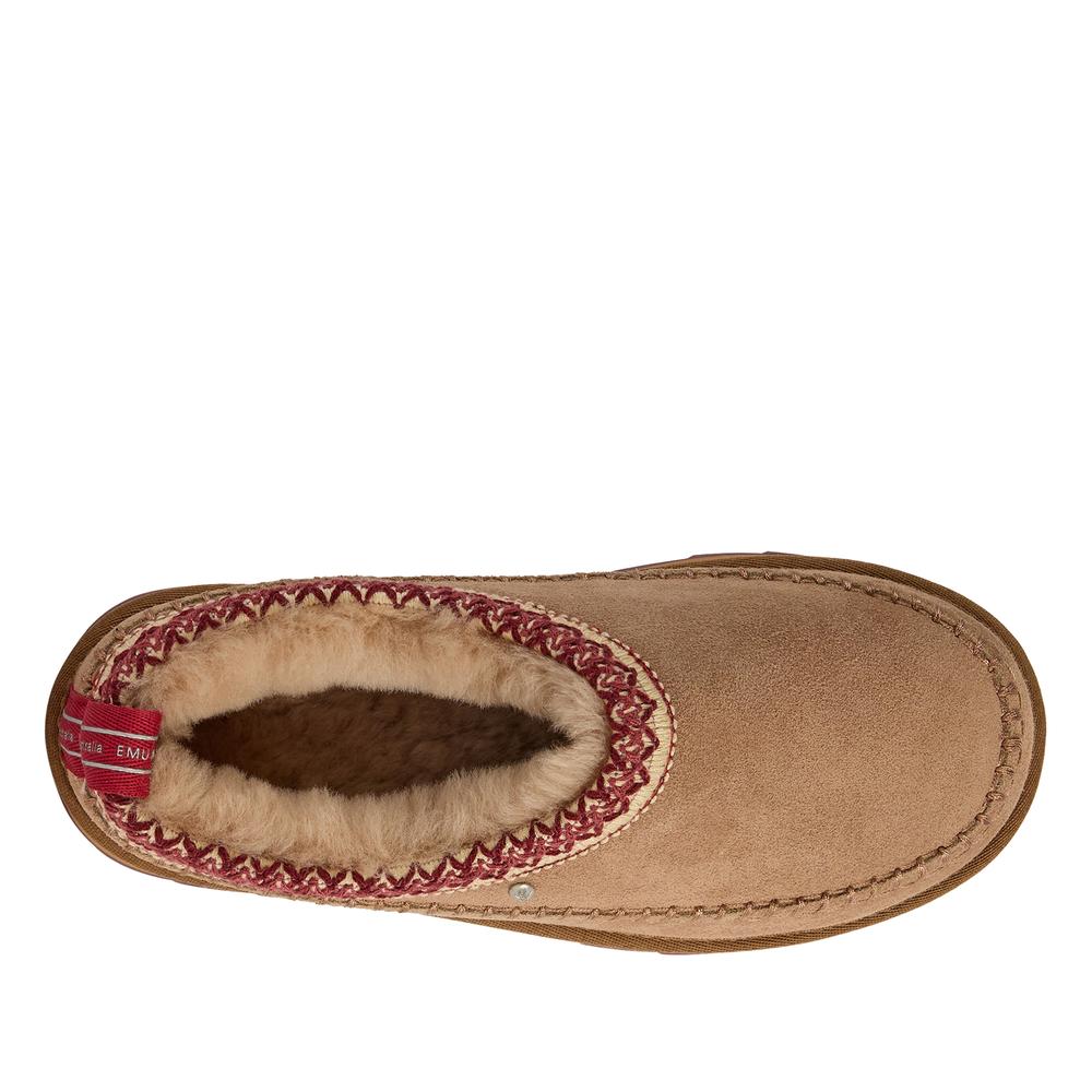 Buty damskie Emu Australia Sharky Adventure Scuff W13239CAME - brązowe