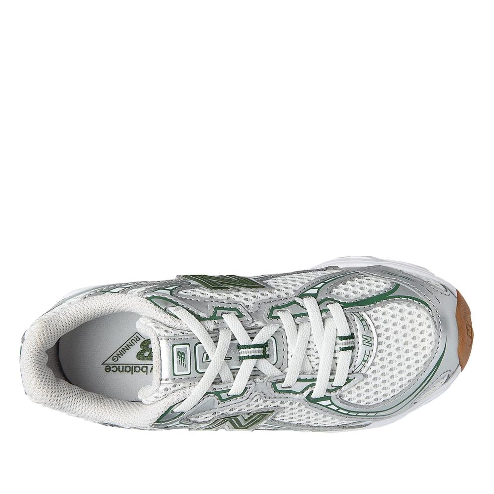 Buty dziecięce New Balance PZ740SF - srebrne