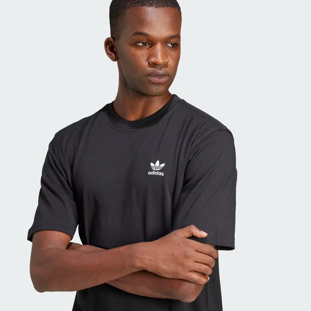 Koszulka adidas Originals Trefoil Essentials JI8545 - czarna