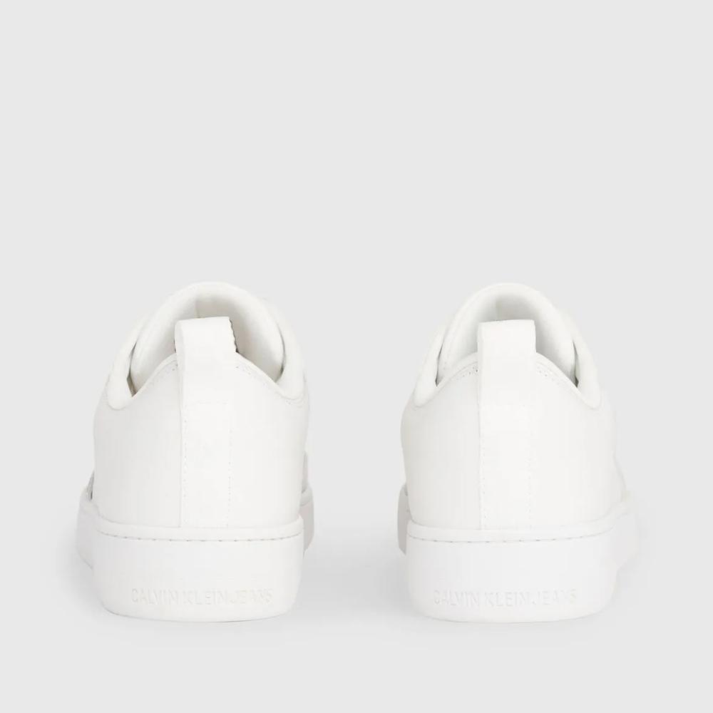 Buty Calvin Klein Basket Cupsole Lth ML YM0YM00574-0K4 - białe