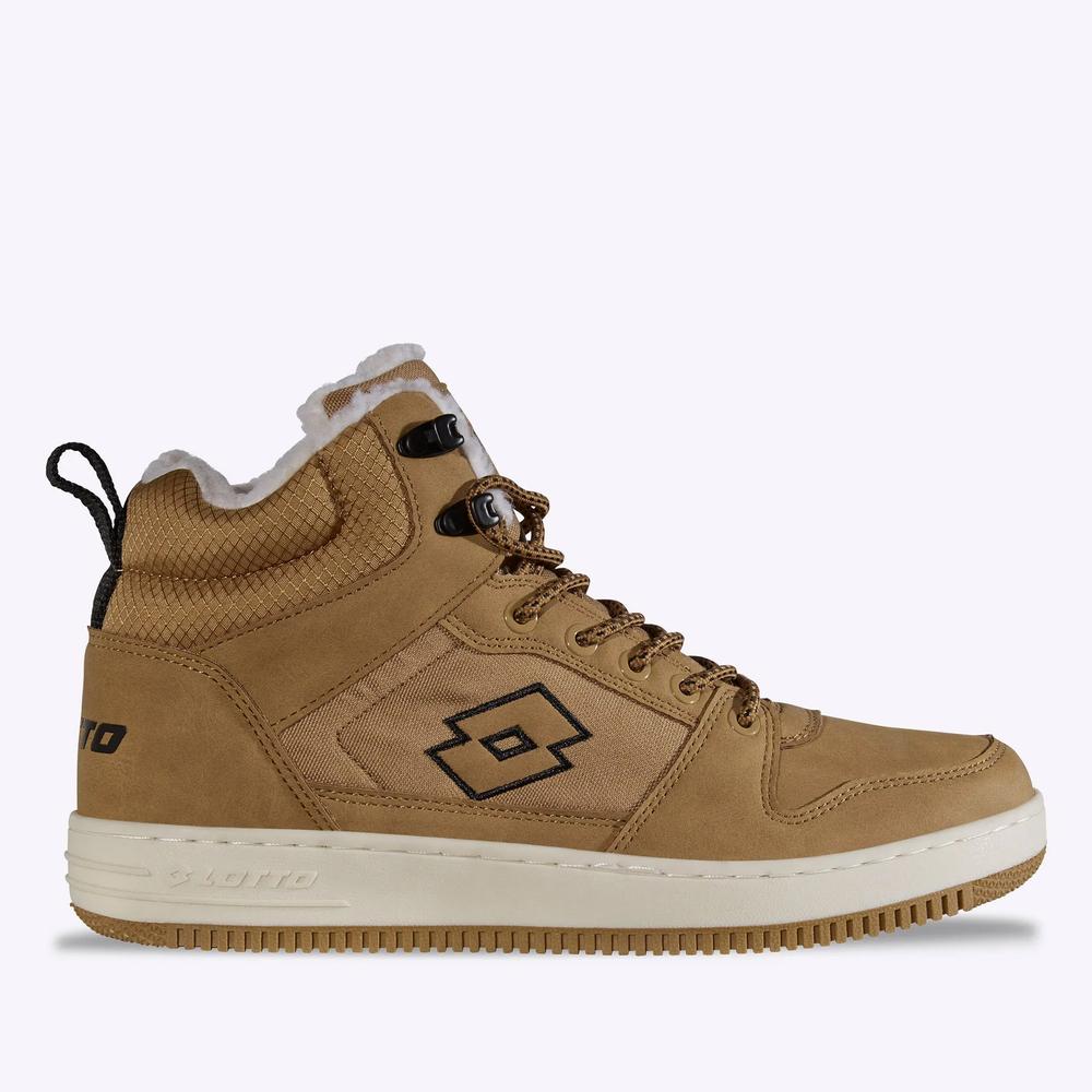 Buty unisex Lotto Prehna Fur 2400380U-7211 - brązowe
