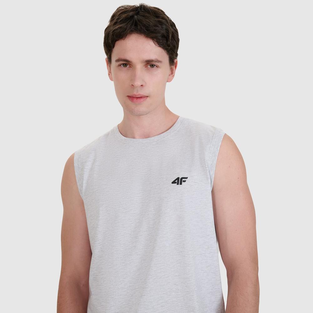 Koszulka męska 4F WMM00TSLEM12527M - szara