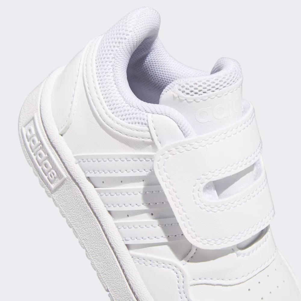 Buty dziecięce adidas Hoops 3.0 CF I GW0442 - białe