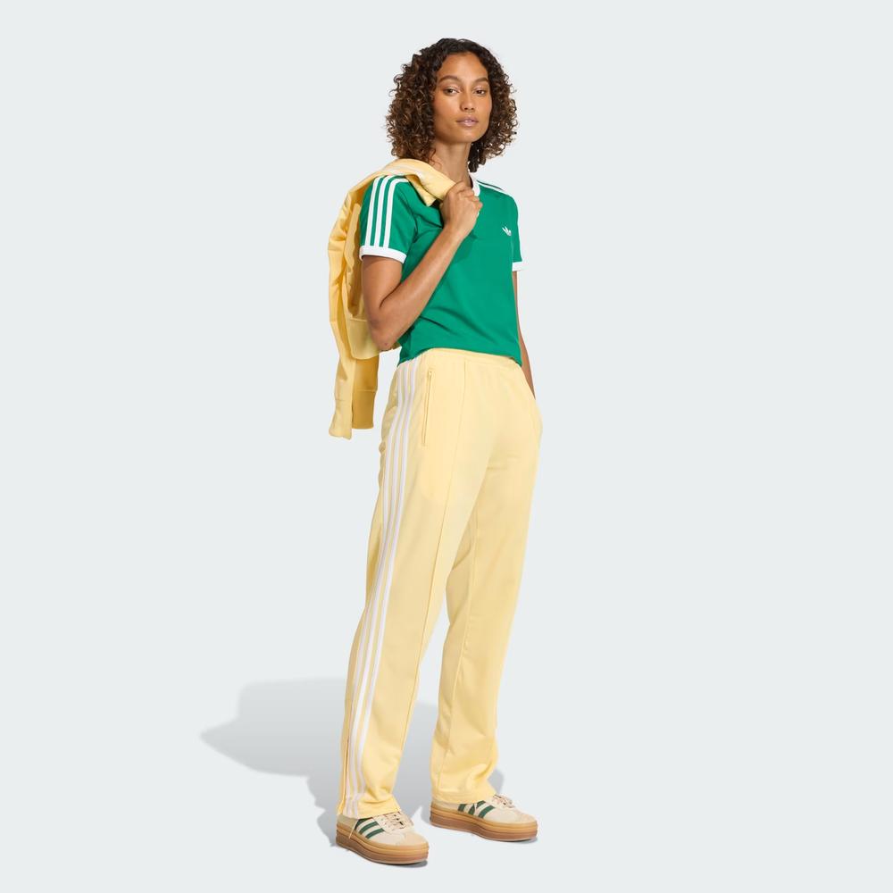 Koszulka damska adidas Originals 3-Stripes Slim KD3681- zielona