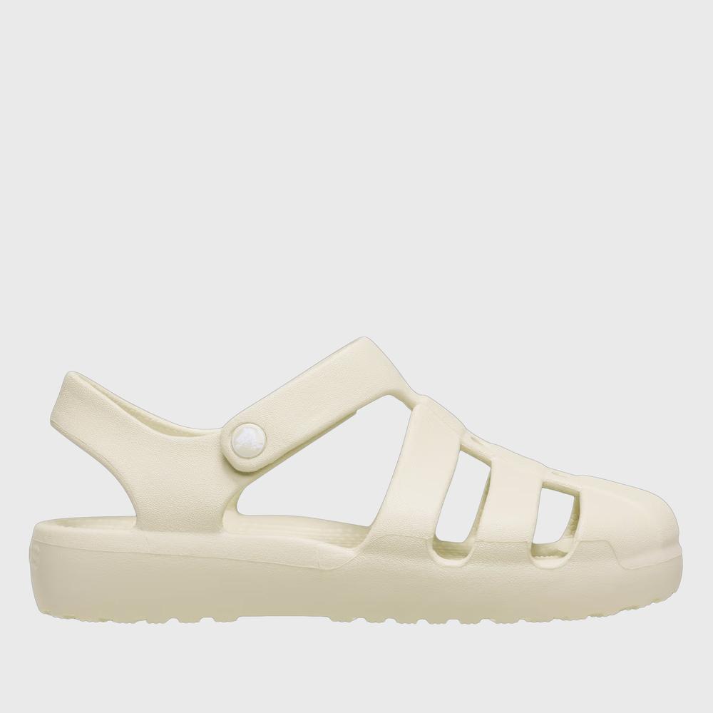 Sandały dziecięce Crocs Classic Fisherman Sandal 210626-0LH - beżowe