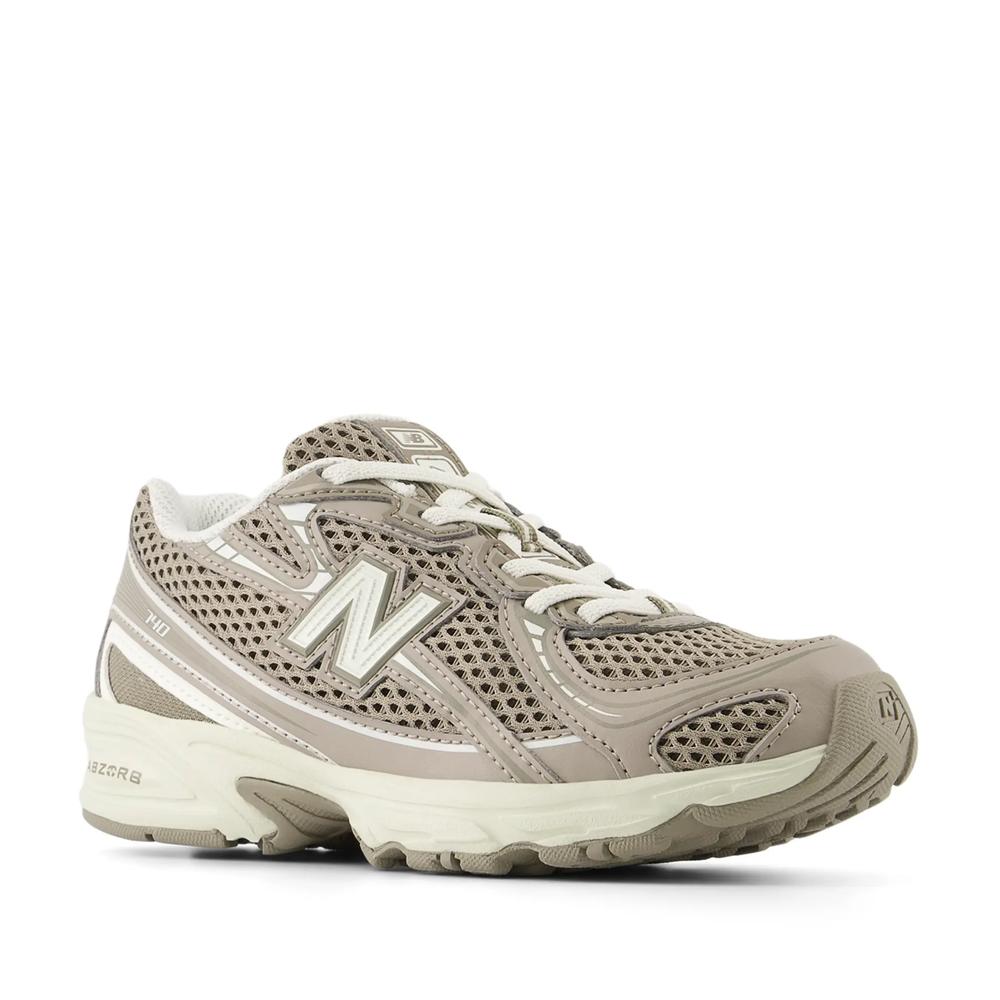 Buty dziecięce New Balance PZ740SA - brązowe