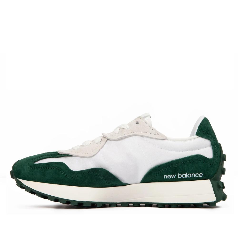 Buty New Balance U327WEL - zielono-białe
