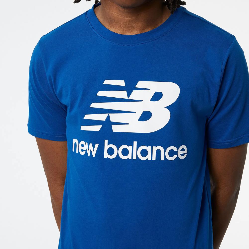 Koszulka New Balance MT01575BGV - niebieska