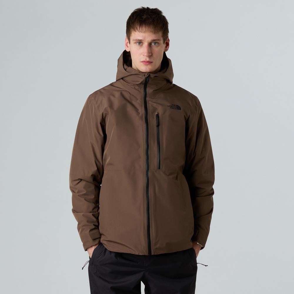 Kurtka męska The North Face 3 in 1 Table Down Triclimate 0A84IG5EX1 - brązowa