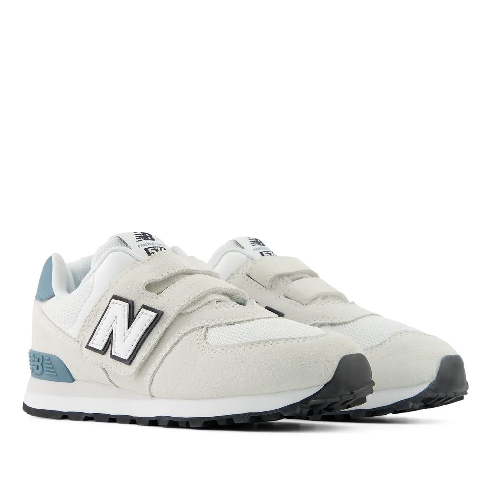 Buty dziecięce New Balance P5746WH - beżowe