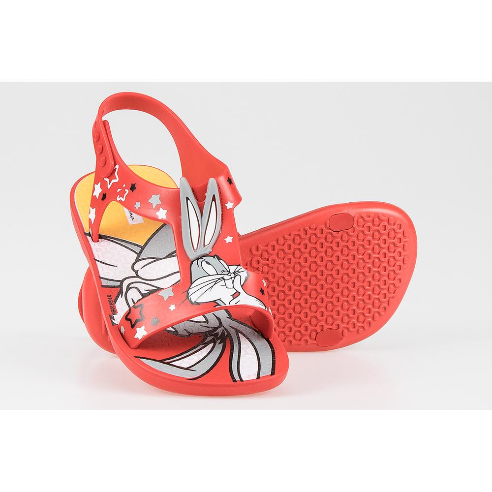 Sandały Ipanema Looney Tunes Baby 26372-22192 - czerwone