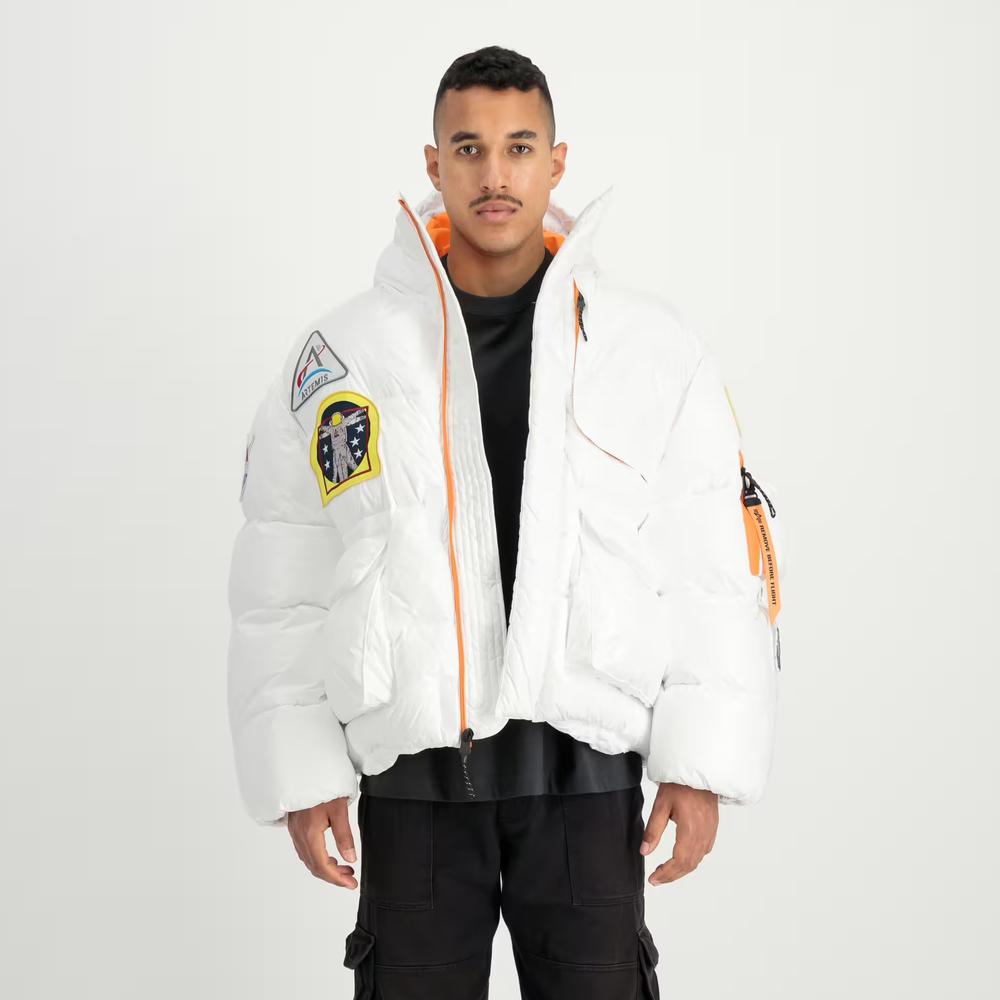 Kurtka Alpha Industries Nasa Puffer Artemi 14813609 - biała