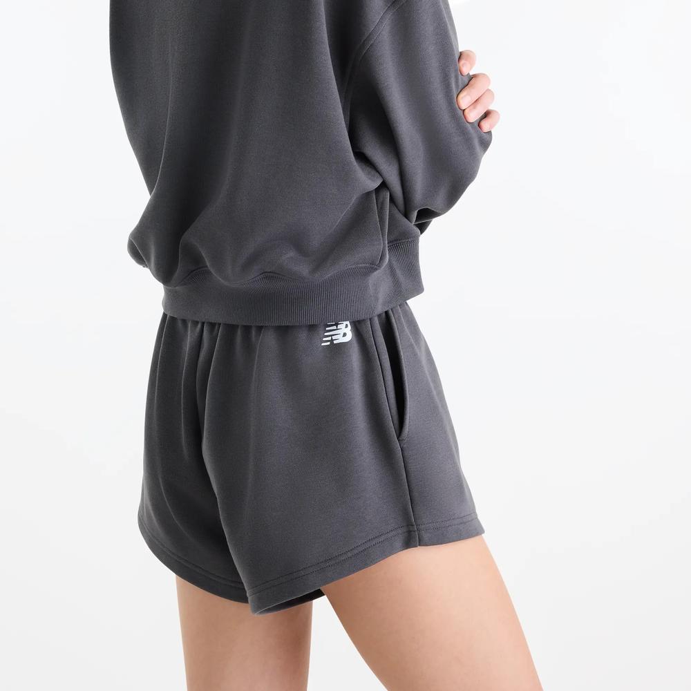 Spodenki damskie New Balance Trackside WB62232JBLK - szare