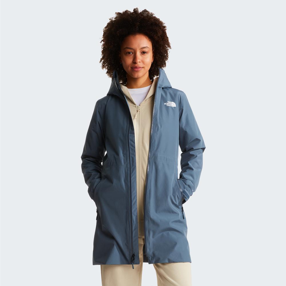 Kurtka damska The North Face DryVent Mono Bedretto 0A8G6Z0U31 - niebieskie
