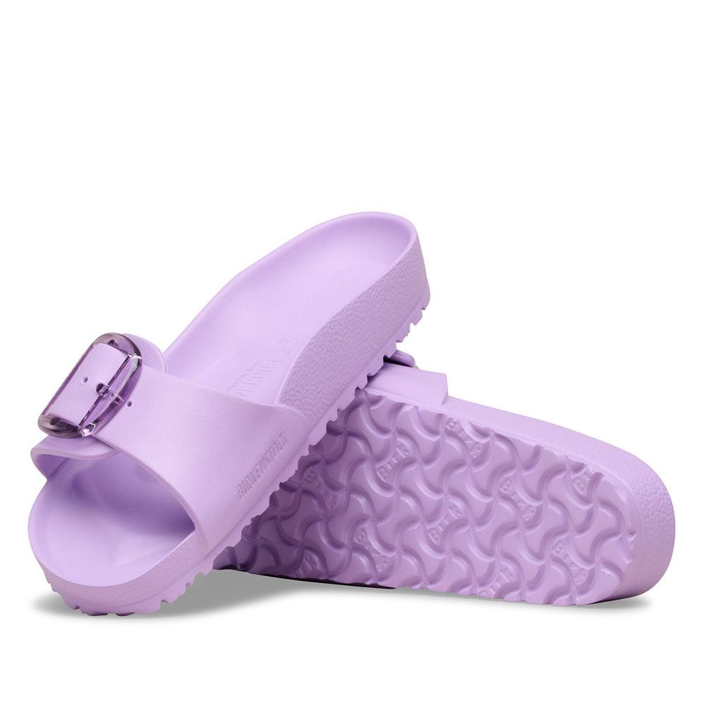 Klapki damskie Birkenstock Madrid Big Buckle 1031257 - fioletowe