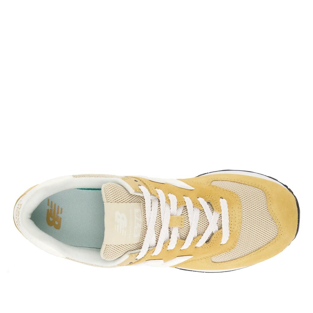 Buty New Balance U574PBE - żółte