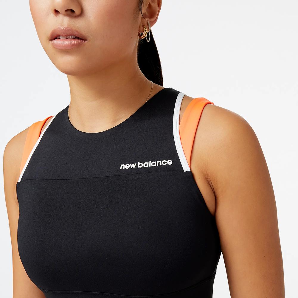 Biustonosz sportowy New Balance WB21110NDF - czarny