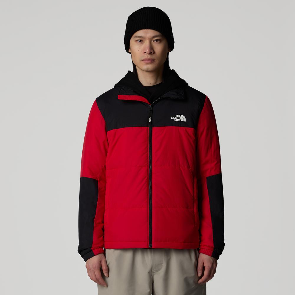 Kurtka The North Face Puffer Gosei 0A87956821 - czerwono-czarna