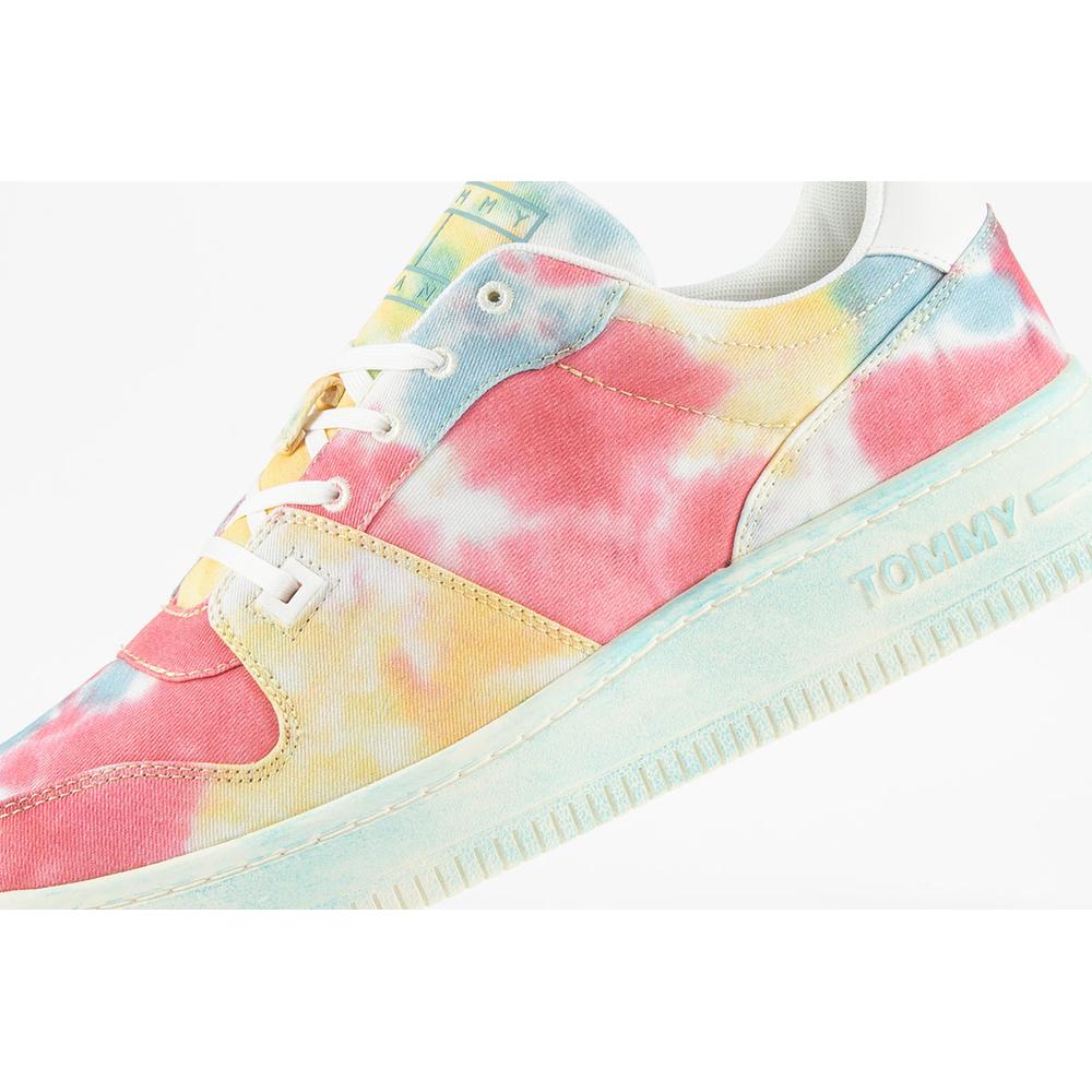 Buty Tommy Jeans Tie Dye Basket EM0EM00952-CTE - multikolor