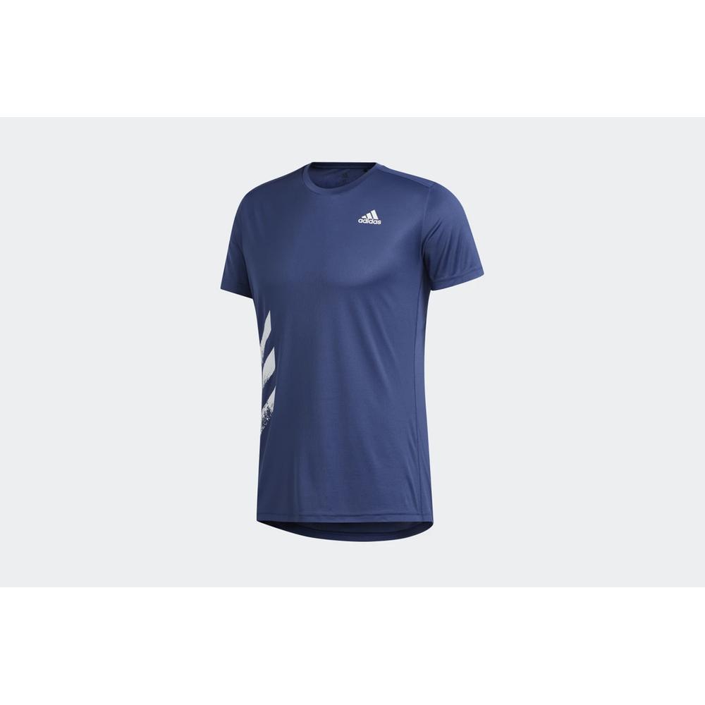 ADIDAS RUN IT 3-STRIPES PB TEE > FR8380