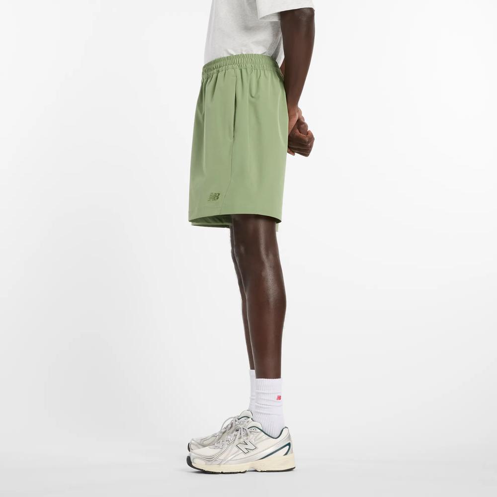 Spodenki męskie New Balance MB6174CDAAR - zielone