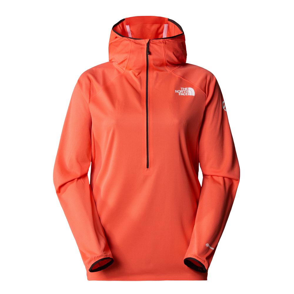 Bluza The North Face Summit Direct Sun 0A84PUCA11 - pomarańczowa