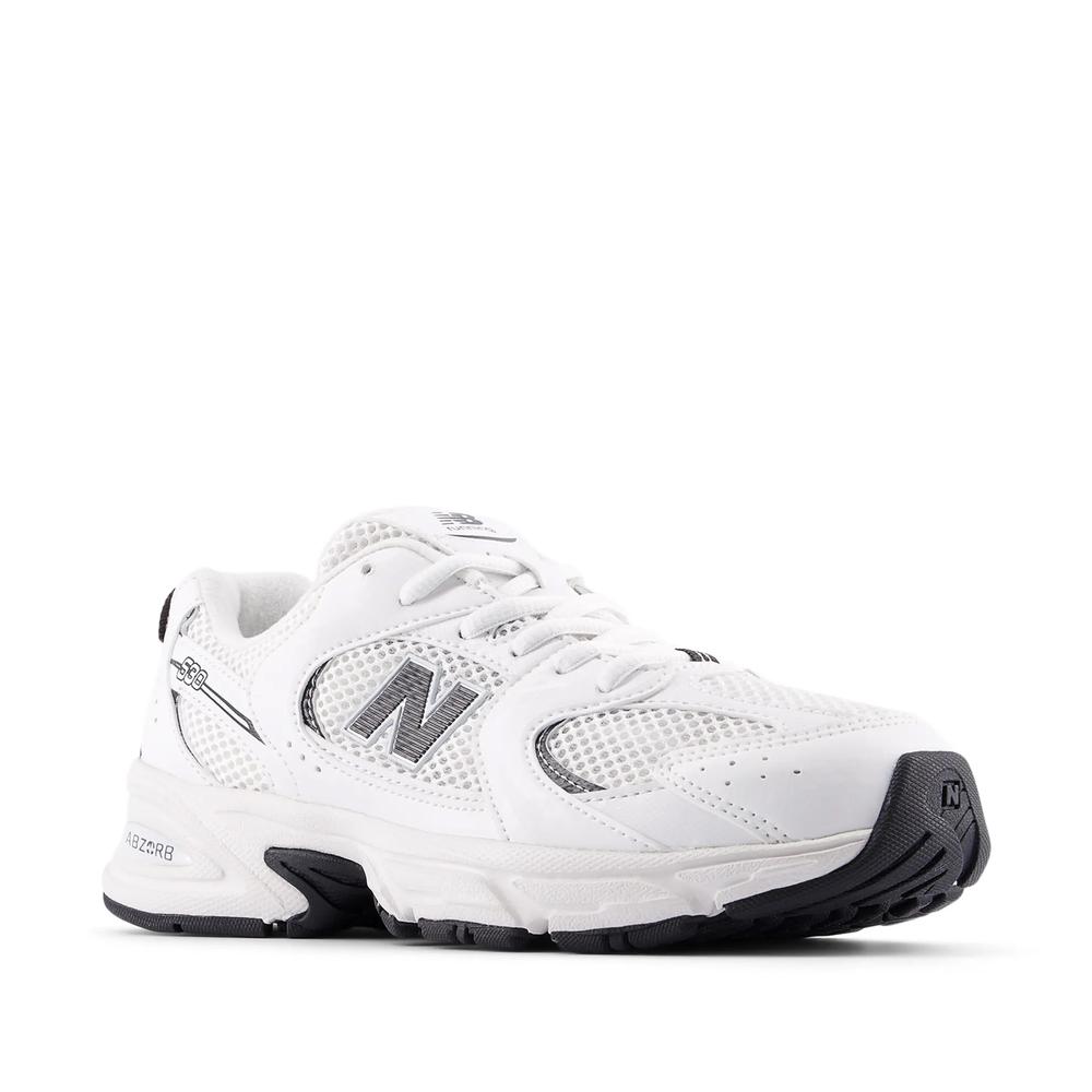 Buty dziecięce New Balance GR530CF - białe