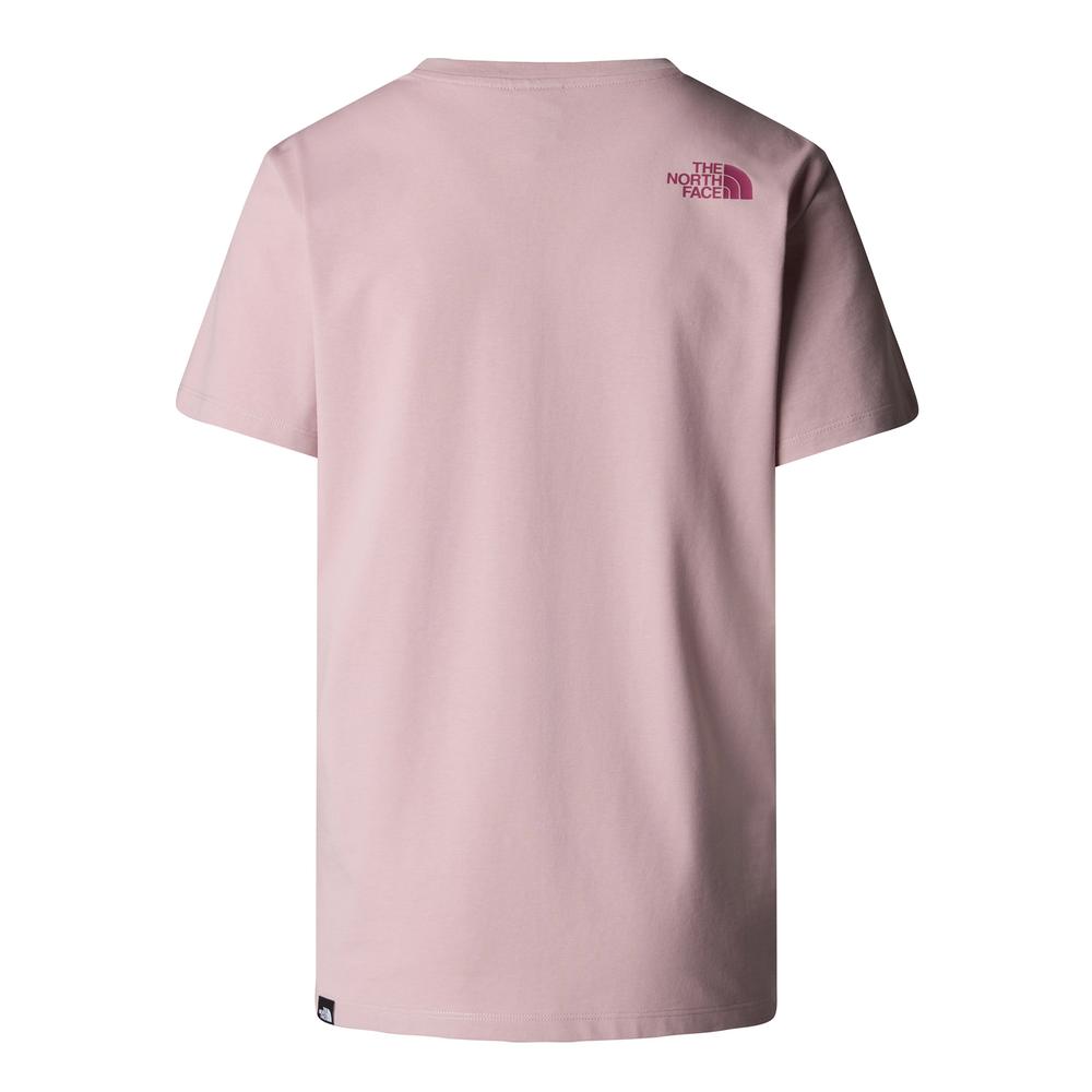 Koszulka damska The North Face Easy 0A8A6GA1O1 - różowa