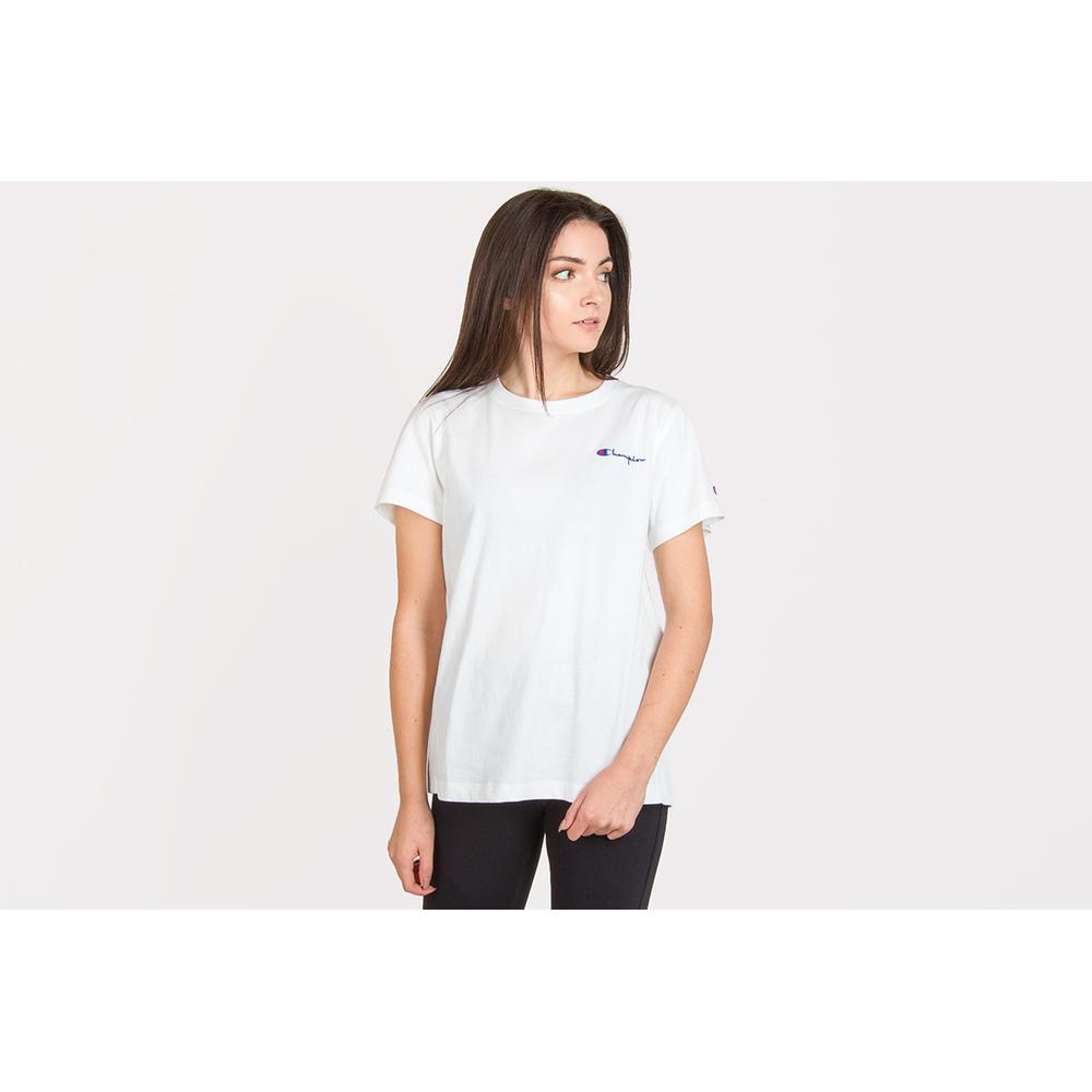Champion Small Script Logo Crew Neck > 112195-WW001