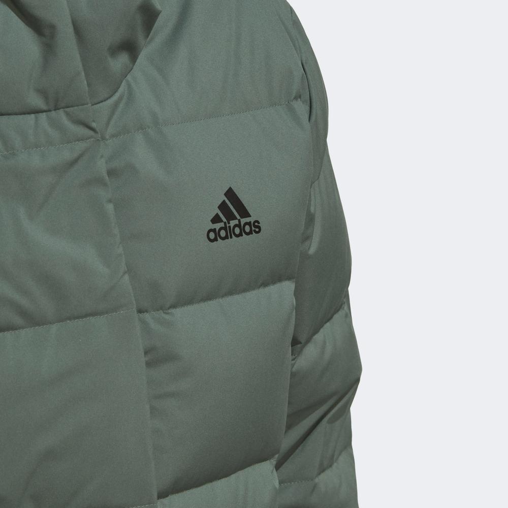 Kurtka adidas Helionic Hooded Down HG8746 - zielona