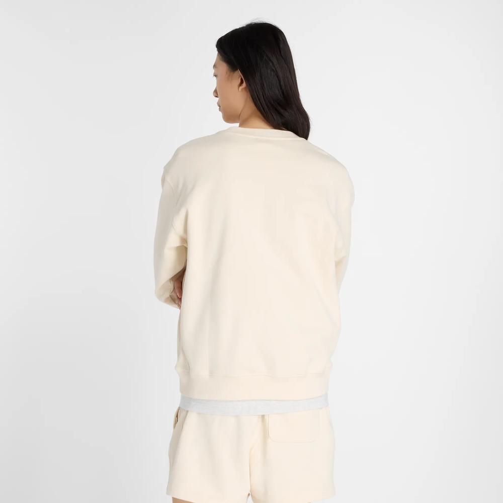 Bluza męska New Balance MT41547PEF - beżowa