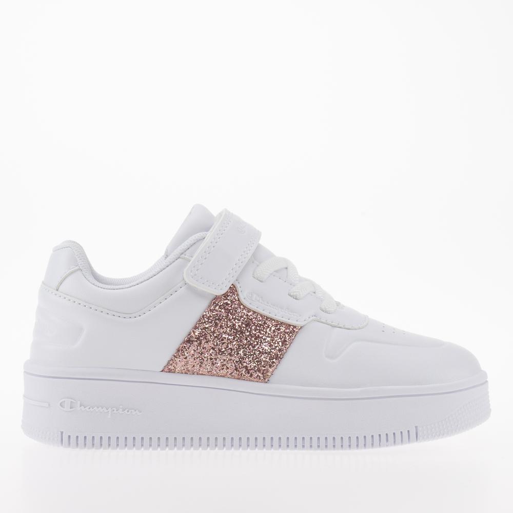 Buty Champion Rebound Platform Sparkle S32612-WW006 - białe