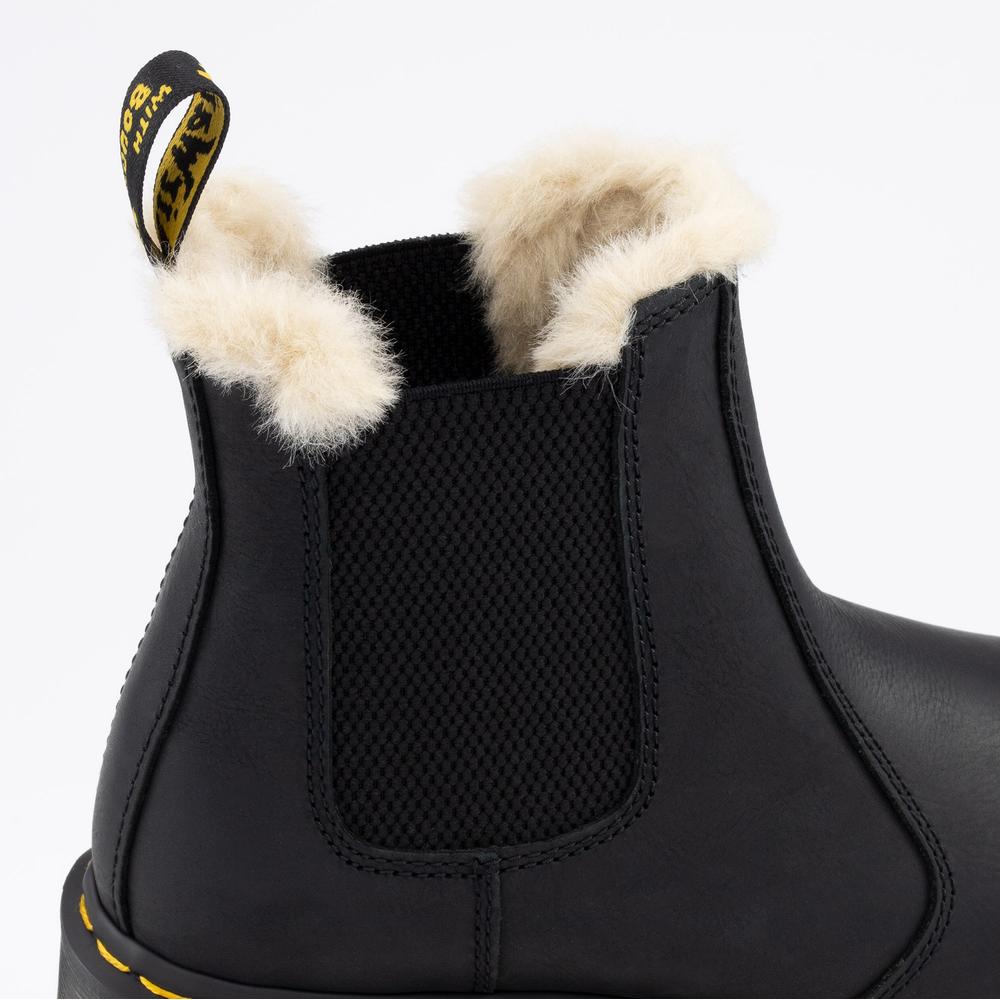 Buty Dr Martens Faux Fur Lined Chelsea 21045001 - czarne