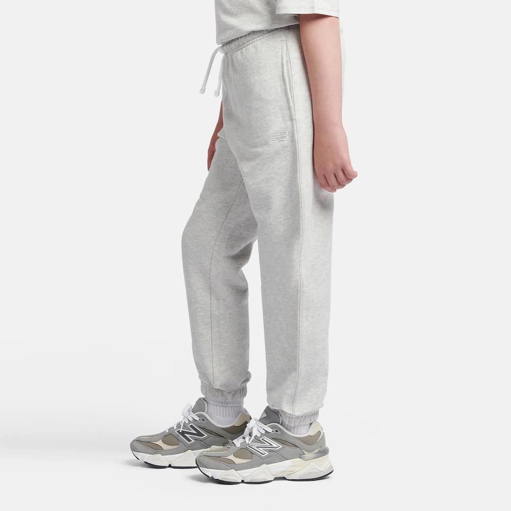 Spodnie dziecięce New Balance LAKB0060AHH - szare