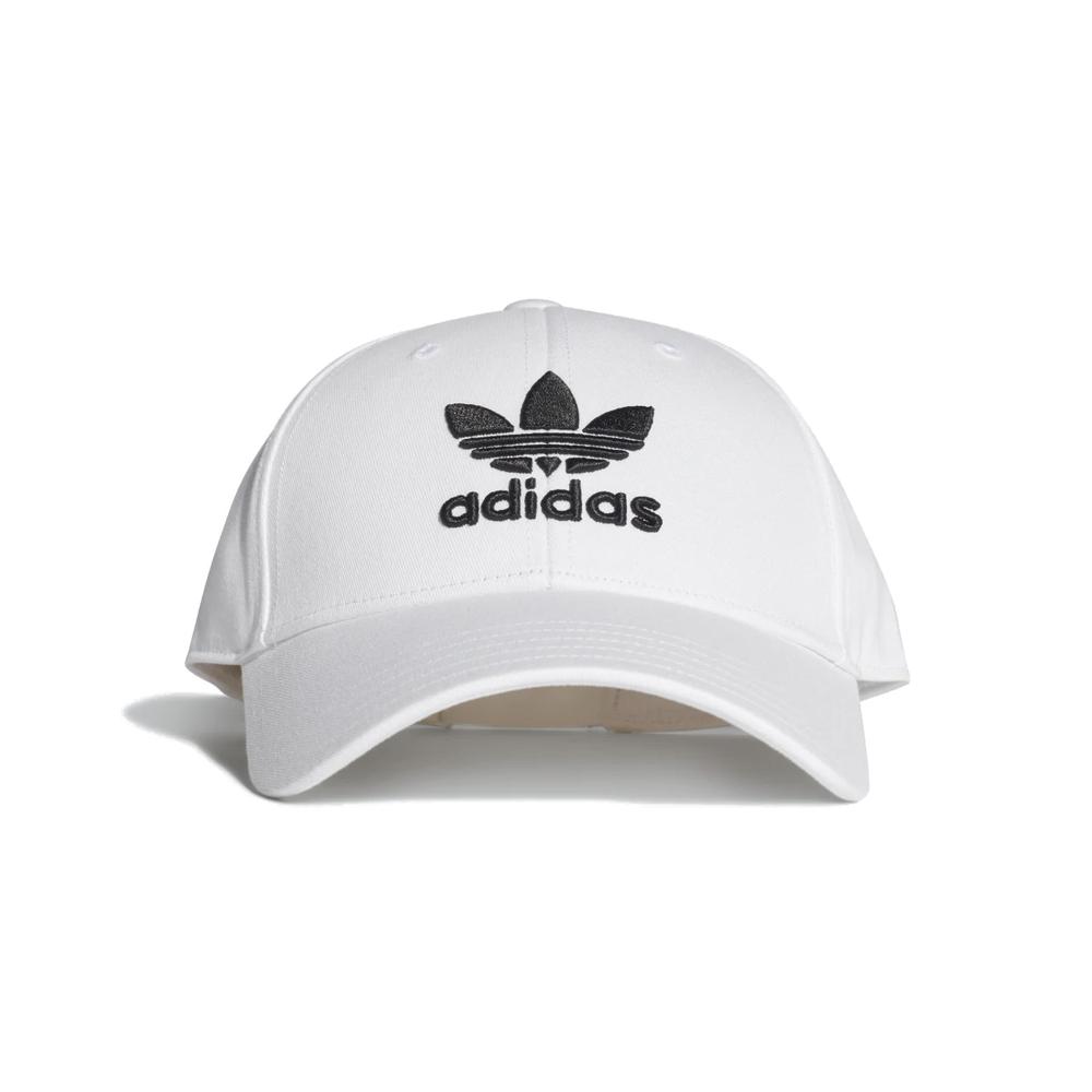 Czapka z daszkiem adidas Originals Trefoil Baseball Cap FJ2544 - biała