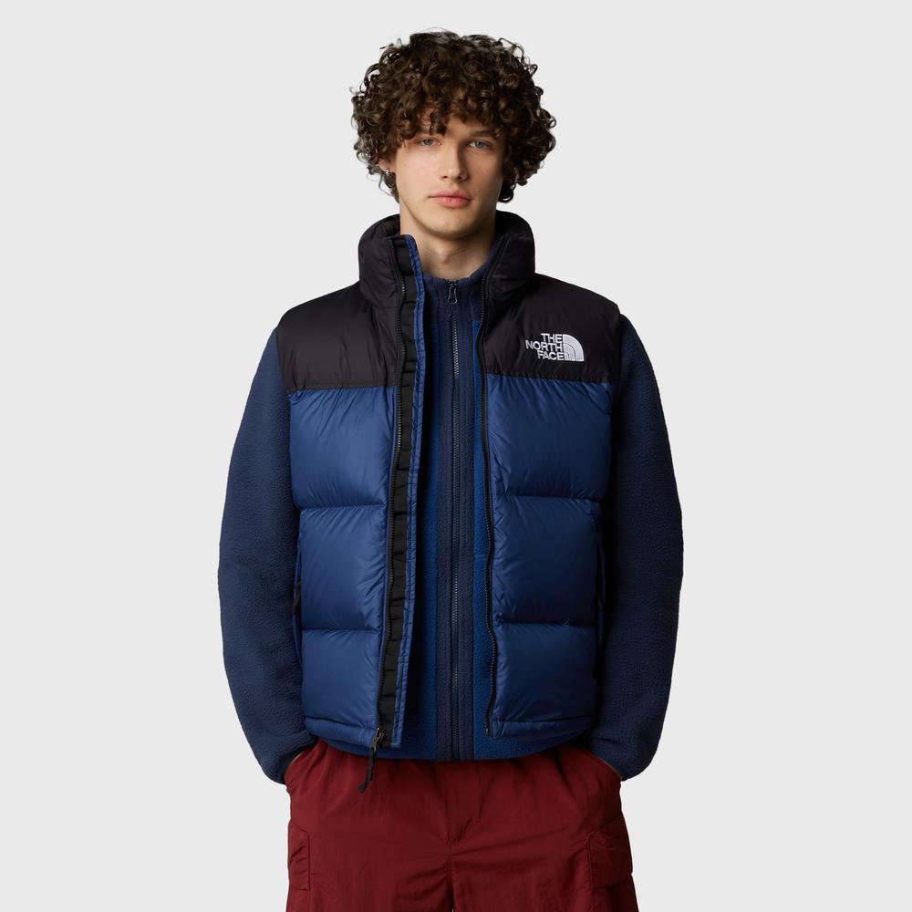 Bezrękawnik męski The North Face 1996 Retro Nuptse 0A3JQQF1T1 - granatowy
