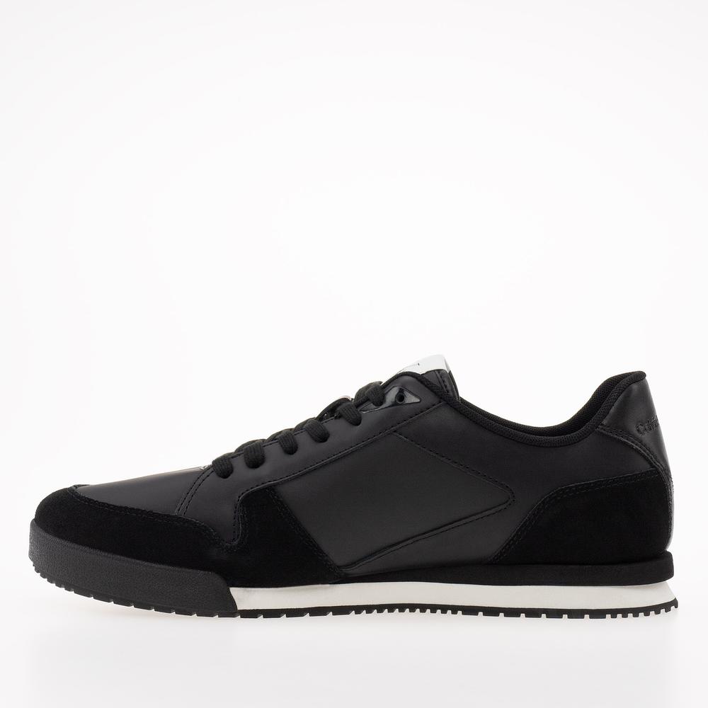 Buty Calvin Klein Low Profile Runner Mod Vint YM0YM00695-BEH - czarne