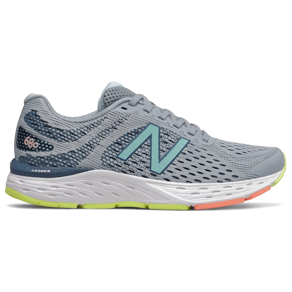 Buty New Balance W680CP6 - niebieskie